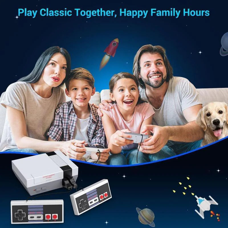 Retro Mini Game Console – Built-In 300/620 Classic Games, Perfect Gift for All Occasions