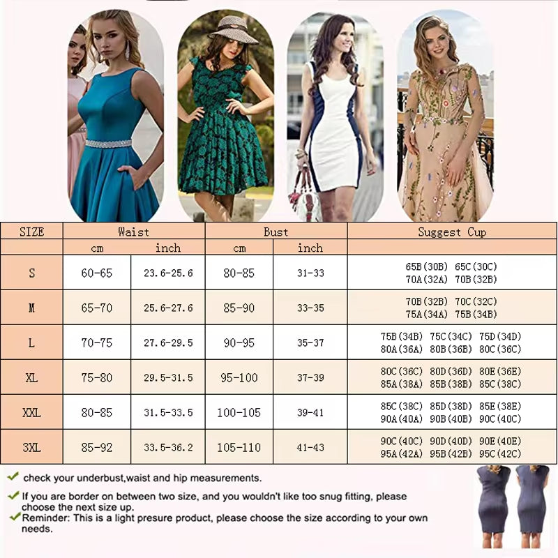 V-Neck Spaghetti Strap Compression Bodysuit – Slimming Shapewear