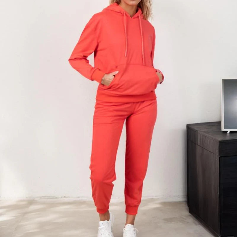 Women's Hoodie Set – Stylish Long Sleeve Bridal & Casual Loungewear