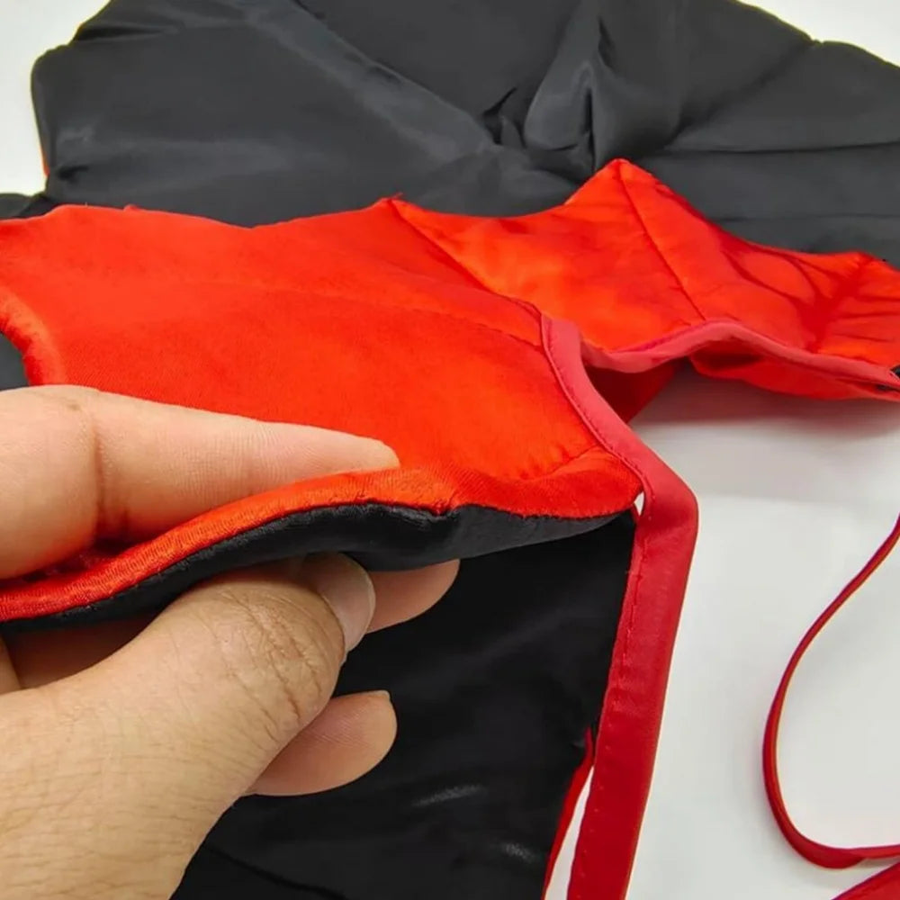 Medium Dog Halloween Costume – Vampire Cloak & Devil Outfit for Pets