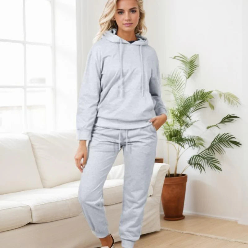 Women's Hoodie Set – Stylish Long Sleeve Bridal & Casual Loungewear