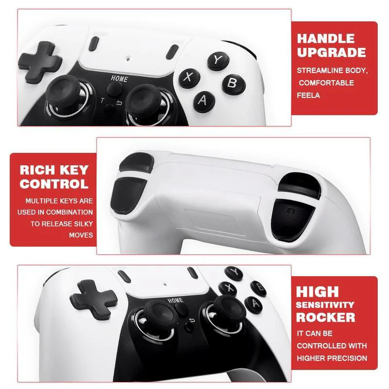 Wireless Game Console – 2.4G Dual Controller, 4K Graphics, 42,000+ Retro Games
